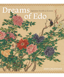 Dreams of Edo: Japanese Scrolls & Screens 2025 Wall Calendar