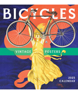 Bicycles: Vintage Posters 2025 Wall Calendar