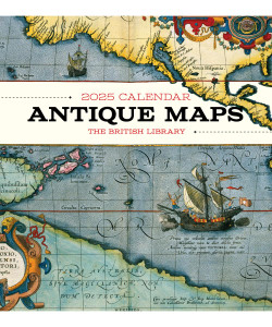 Antique Maps 2025 Wall Calendar