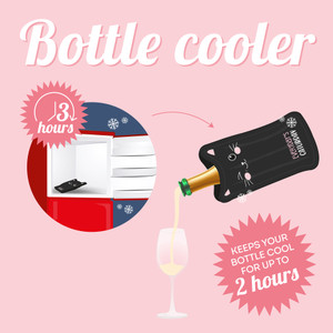 BOTTLE COOLER - KITTY