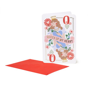 LARGE GREETING CARD - GREETING CARD - QUEEN - QUEEN