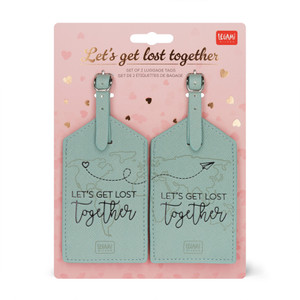 LUGGAGE TAG - LET'S GET LOST TOGETHER - TRAVEL