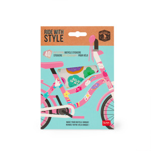 REFLECTIVE BICYCLE STICKERS - RIDE WITH STYLE - UNICORN