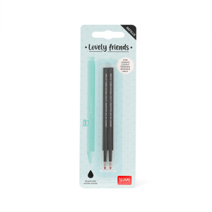 2 REFILLS GEL PEN L. FRIENDS - LOVELY FRIENDS REFILL SET - BLACK