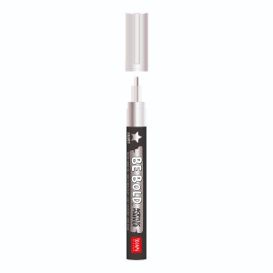 Acrylic Marker - Pack of 12 - Silver