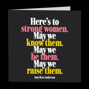D287 here's to strong women (ea)