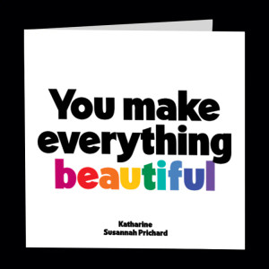 D356 card - you make everything (ea)