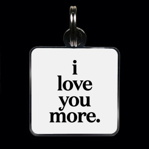 CC344 pet charm - i love you more (ea)