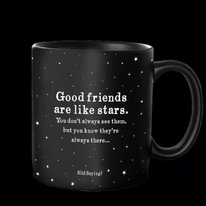 G175 mug - good friends are stars (ea)