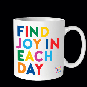 GD239 mug - find joy in each day (ea)