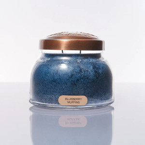 JM 3-22OZ-MEDIUM KEEPERS OF THE LIGHT JAR CANDLE Blueberry Muffins