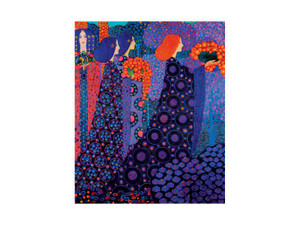 Vittorio Zecchin: Procession of Princesses  - Notecard