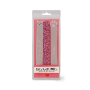 SET OF 3 NAIL FILES - NAILS BEFORE MALES - KITTY