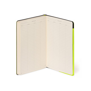 LINED NOTEBOOK - MY NOTEBOOK - MEDIUM - CHARTREUSE