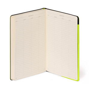LINED NOTEBOOK - MY NOTEBOOK - LARGE - CHARTREUSE