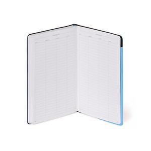 DOTTED NOTEBOOK - MY NOTEBOOK - MEDIUM - RETRO BLUE