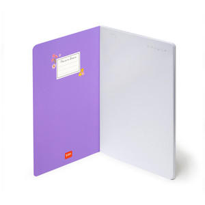 PLAIN NOTEBOOK - QUADERNO - MEDIUM - FLOWERS