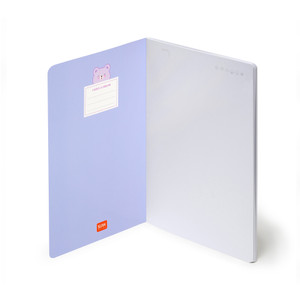 PLAIN NOTEBOOK - QUADERNO - MEDIUM - TEDDY BEAR