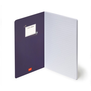 LINED NOTEBOOK - QUADERNO - LARGE - STARS