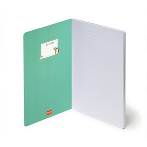 LINED NOTEBOOK - QUADERNO - LARGE - HEDGEHOG