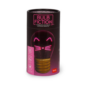 LIGHTBULB-SHAPED TABLE LAMP - BULB FICTION - KITTY