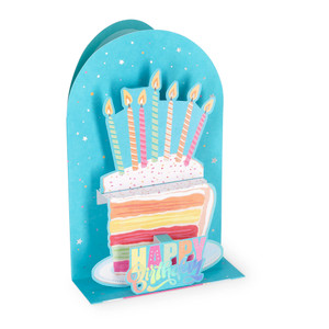 POP-UP CARD - POP-UP GREETING CARD - BIRTHDAY CAKE Layer