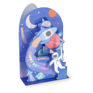 POP-UP CARD - POP-UP GREETING CARD - SPACE
