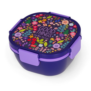 LUNCH BOX 1700 ml - FLOWERS