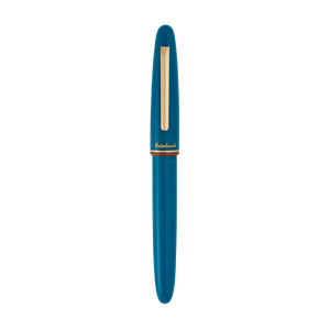 Back to the Lands Estie Fountain Pen / Funky Lake / Gold Trim
