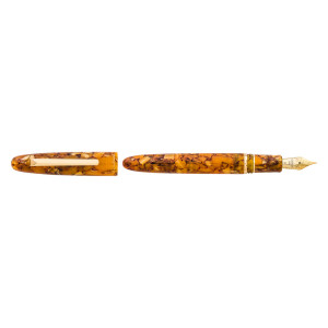 Estie Regular Honeycomb gold trim Fountain Pen Estie Regular Honeycomb gold trim Fountain Pen