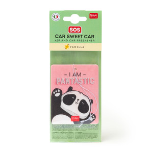 AIR AND CAR FRESHENER - SOS CAR SWEET CAR - PANDA