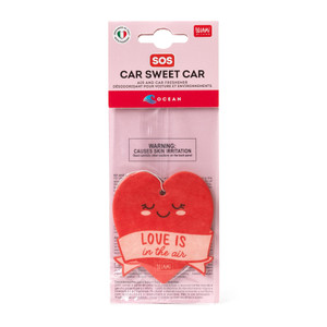 AIR AND CAR FRESHENER - SOS CAR SWEET CAR - HEART