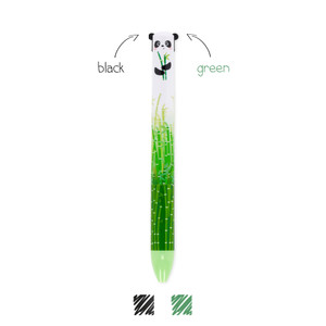 TWO-COLOUR BALLPOINT PEN - CLICK&CLACK - PANDA TWO-COLOUR BALLPOINT PEN - CLICK&CLACK - PANDA