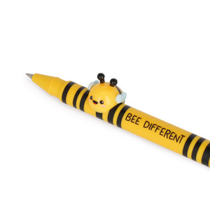 GEL PEN WITH ANIMAL DECORATION - LOVELY FRIENDS - BEE