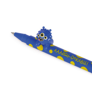 GEL PEN WITH ANIMAL DECORATION - LOVELY FRIENDS - MONSTER