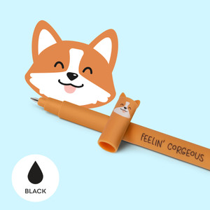 ERASABLE GEL PEN - ERASABLE PEN - CORGI