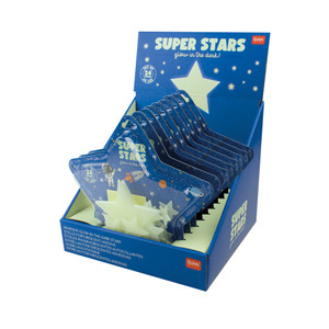 ADH. GLOW-IN-THE-DARK STARS - SUPER STARS - SPACE