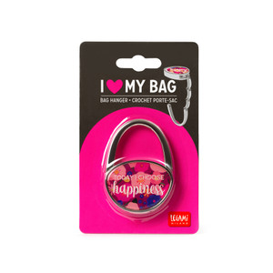 BAG HANGER - I LOVE MY BAG - FLOWERS