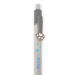 PENNA A SFERA - MEOW - KITTY RED INK