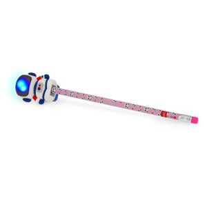 LIGHT-UP PEN. SHARPENER CONT. - SHARPENING IS MAGIC - SPACE
