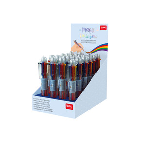 6-COLOUR BALLPOINT PEN - MAGIC RAINBOW - MULTICOLOR 6-COLOUR BALLPOINT PEN - MAGIC RAINBOW - MULTICOLOR