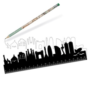 RULER - FOLLOW THE SKYLINE - BARCELONA