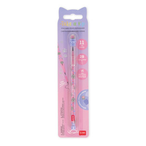 STACKABLE PENCILS - TAKE A TIP - KITTY