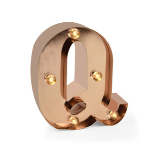 MINI DECORATIVE LIGHT - GOLD ROSE - Q