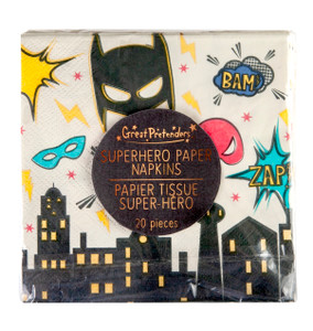 Napkins - Superhero Square (20 pcs)