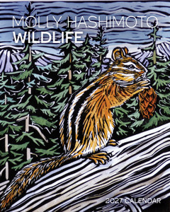 Molly Hashimoto: Wildlife 2027 Mini Wall Calendar