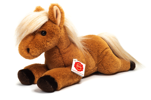 Hermann Teddy Horse lying 34 cm