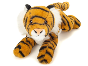 Hermann Teddy Tiger lying 33 cm