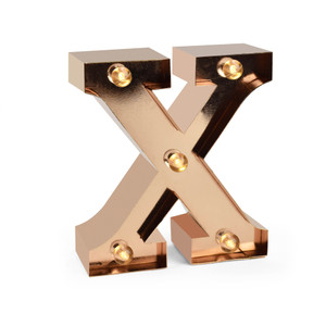 MINI DECORATIVE LIGHT - GOLD ROSE - X