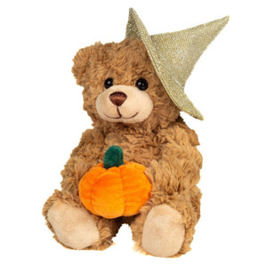 Hermann Teddy Halloween Teddy with pumpkin 20 cm